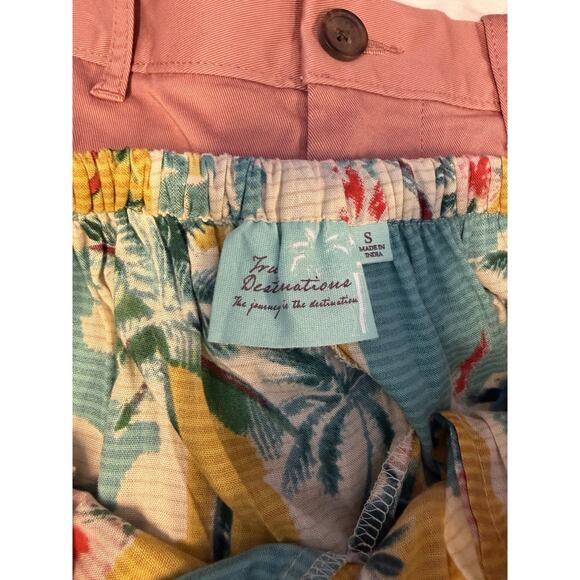 True Destinations Wide Leg Palazzo Pants Resort Wear Beach Tropical Sailboat S - Picture 7 of 9